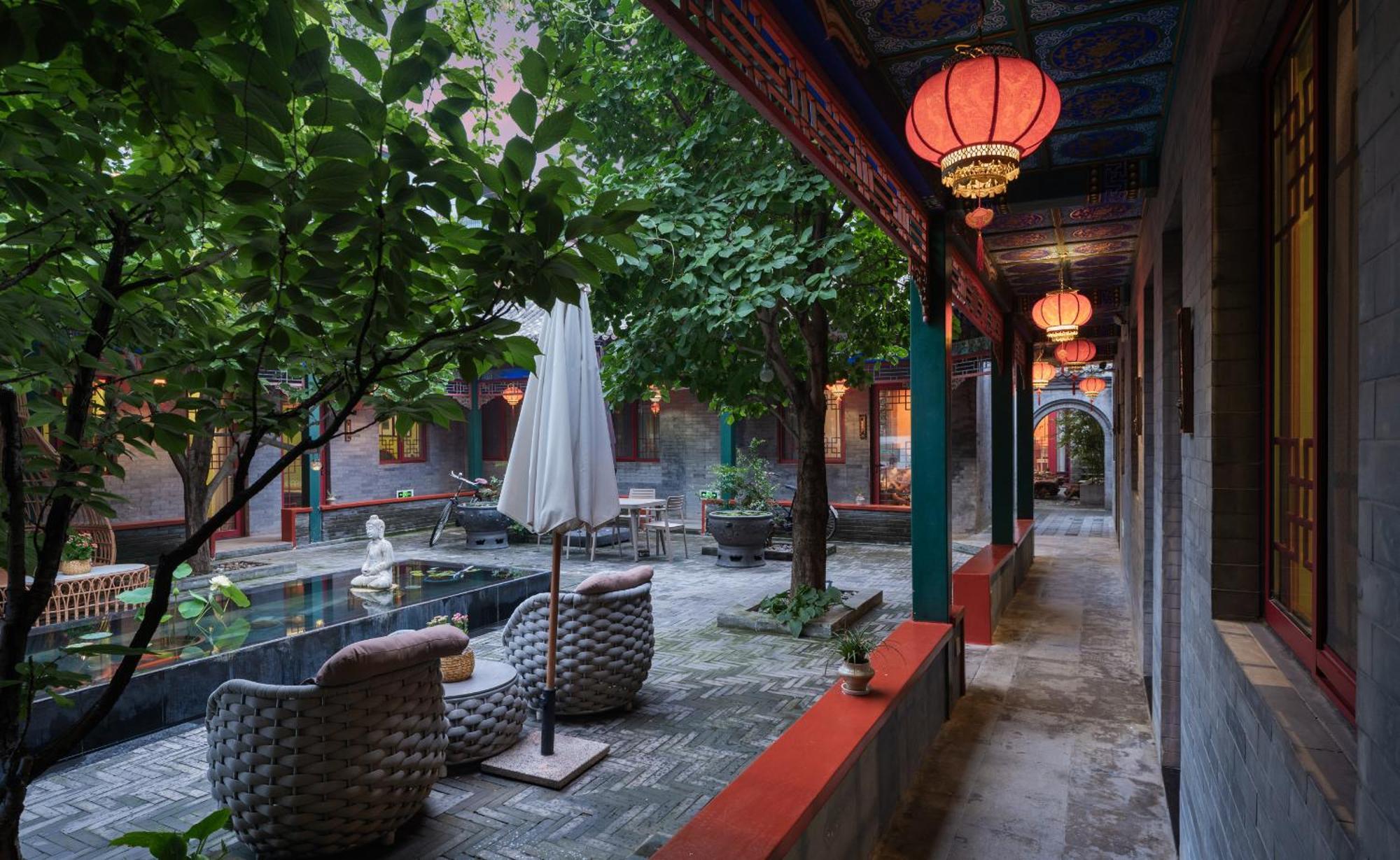 Beijing Unified Courtyard Hotel Bagian luar foto